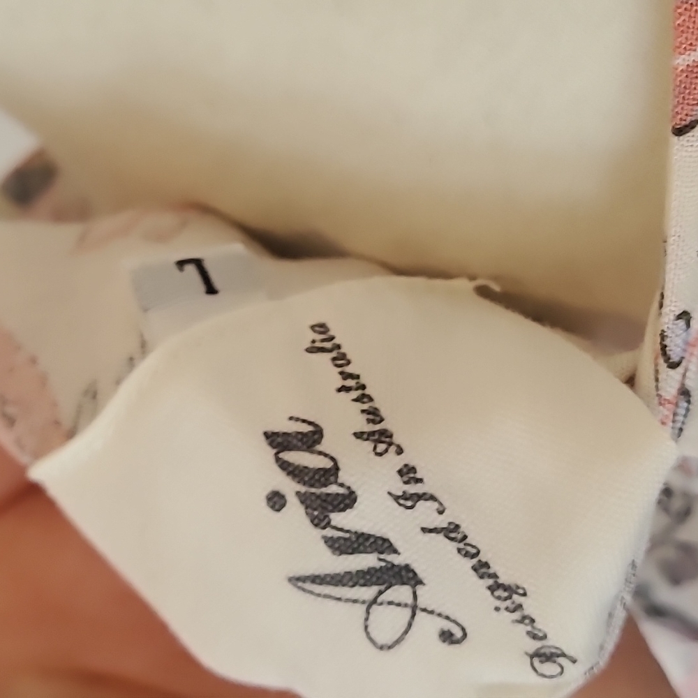 ARIA boho maxi dress Size L. Complete with pearl tie. Great condition - Picture 7 of 7